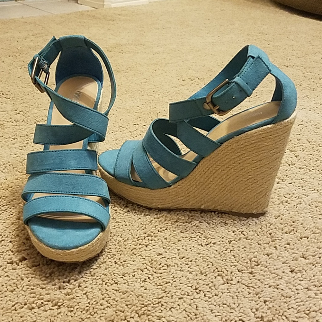 Blue Espadrilles